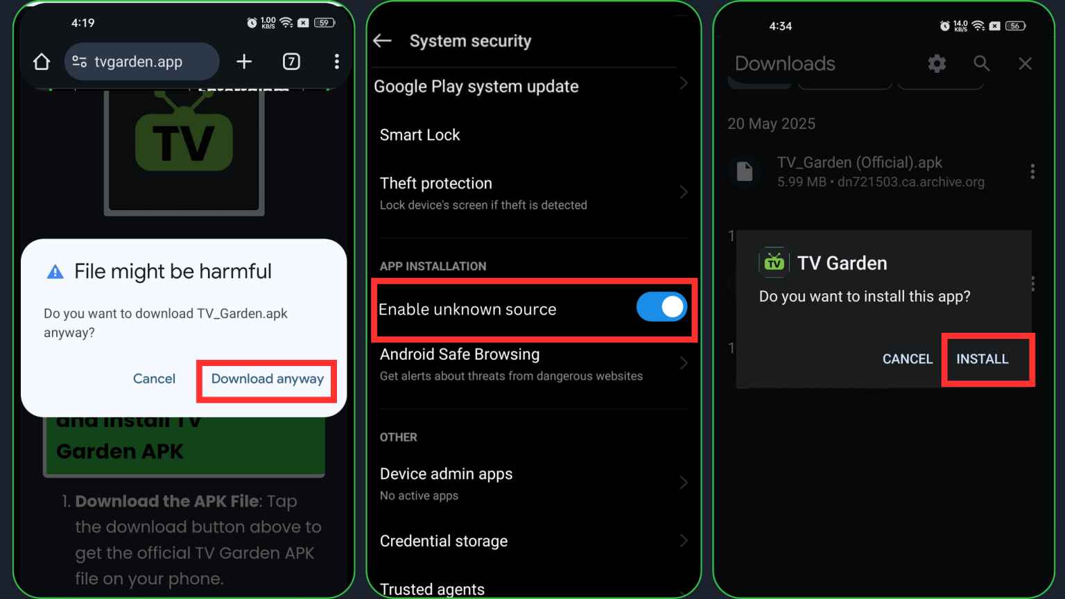 How to Download and Install TV Garden