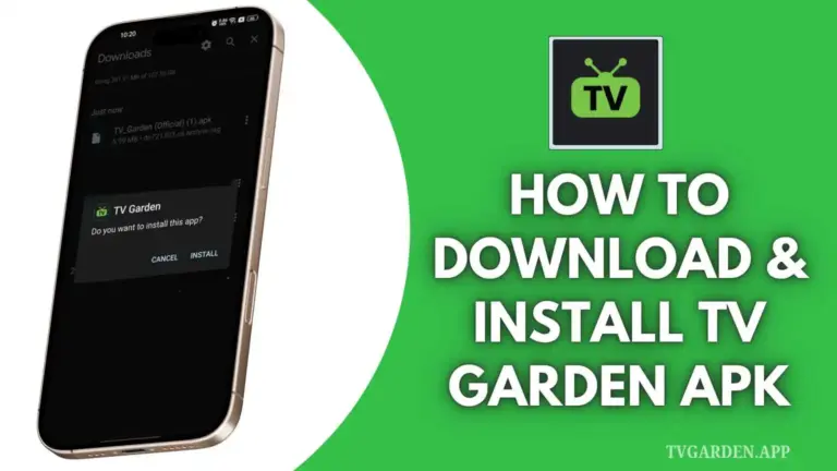 How to Download and Install TV Garden APK