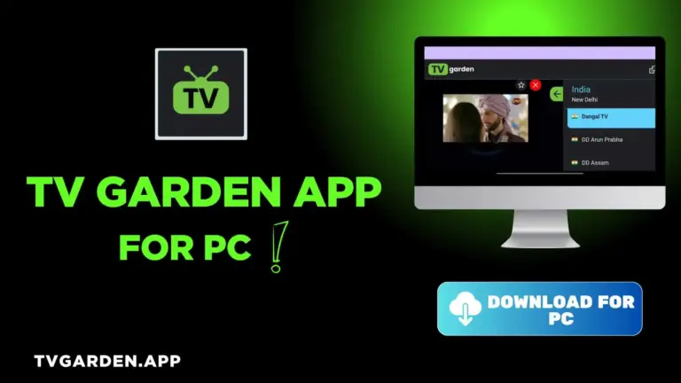 TV Garden App For PC