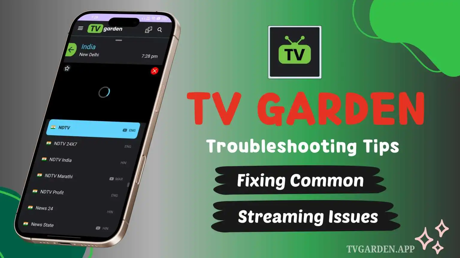 TV Garden Troubleshooting Tips